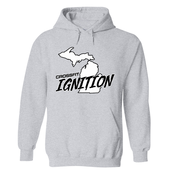 Mens Small Grey Heather Style_Hoodie