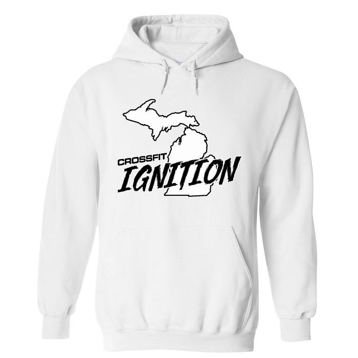 Mens Small White Style_Hoodie
