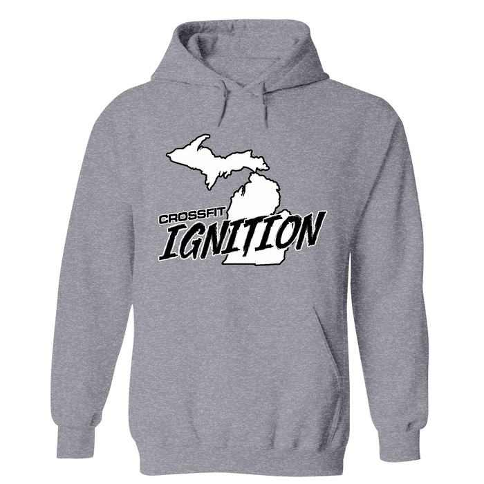 Mens Small Gunmetal Heather Style_Hoodie