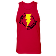 Mens Small Red Style_Tank Top