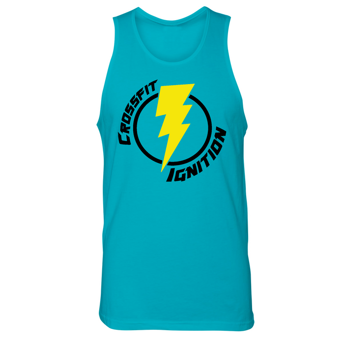Mens Small Tahiti Blue Style_Tank Top