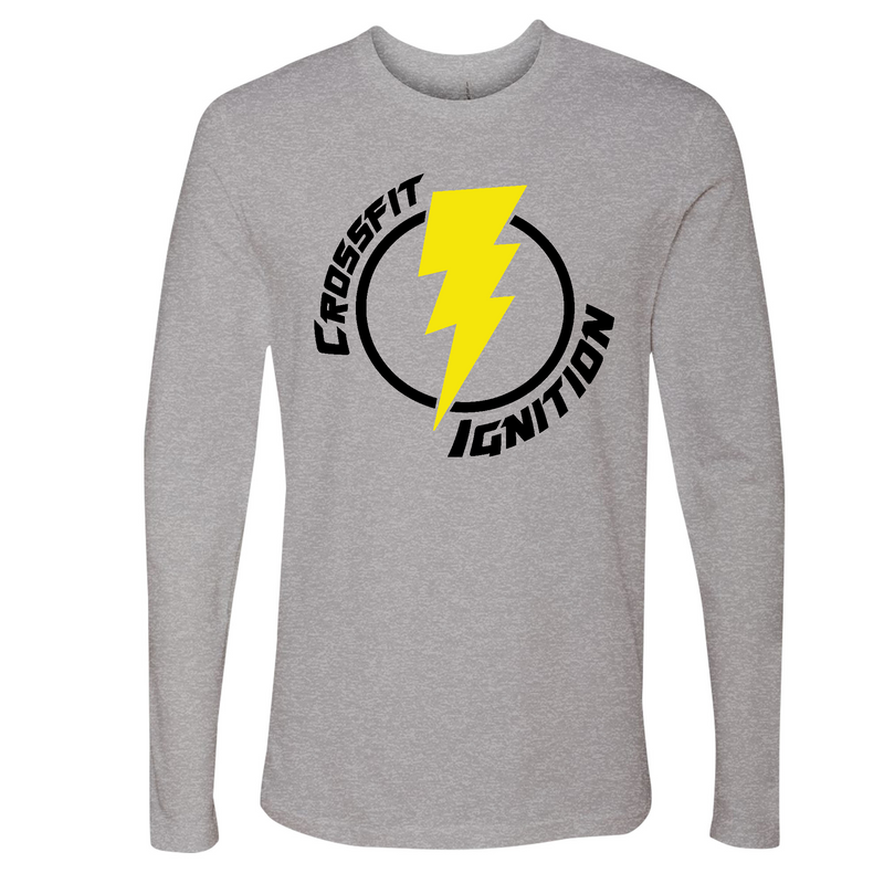 Mens Small Heather Gray Style_Long Sleeve