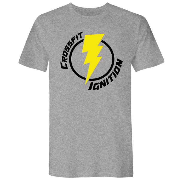 Mens Small Dark Heather Gray Style_T-Shirt