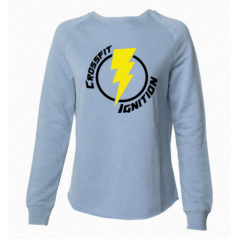 Womens Small Misty Blue Style_Sweatshirt