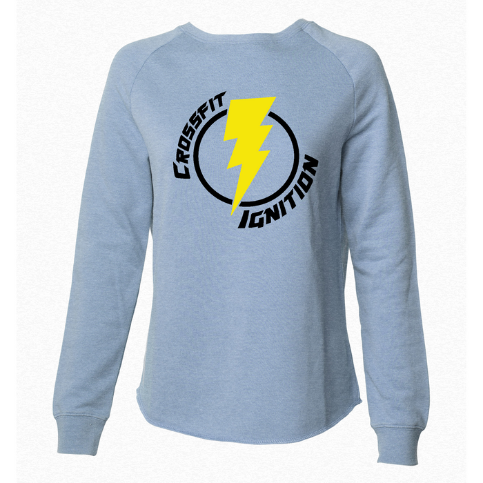 Womens Small Misty Blue Style_Sweatshirt