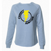 Womens Small Misty Blue Style_Sweatshirt