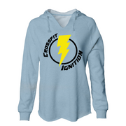 Womens Small Misty Blue Style_Hoodie