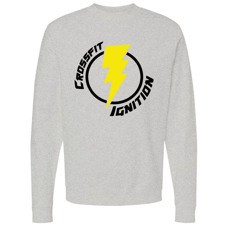 Mens Small Grey Heather Style_Sweatshirt