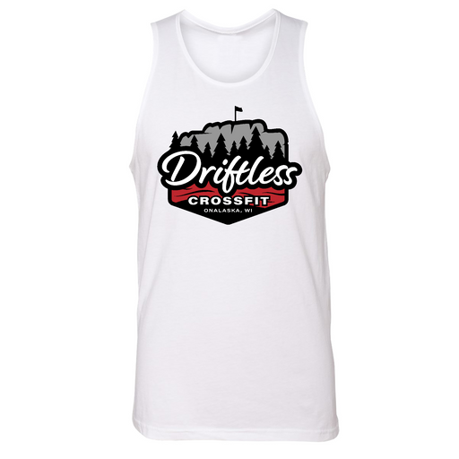 Mens Small White Style_Tank Top