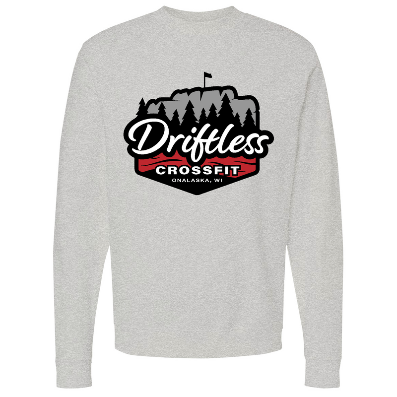 Mens Small Grey Heather Style_Sweatshirt