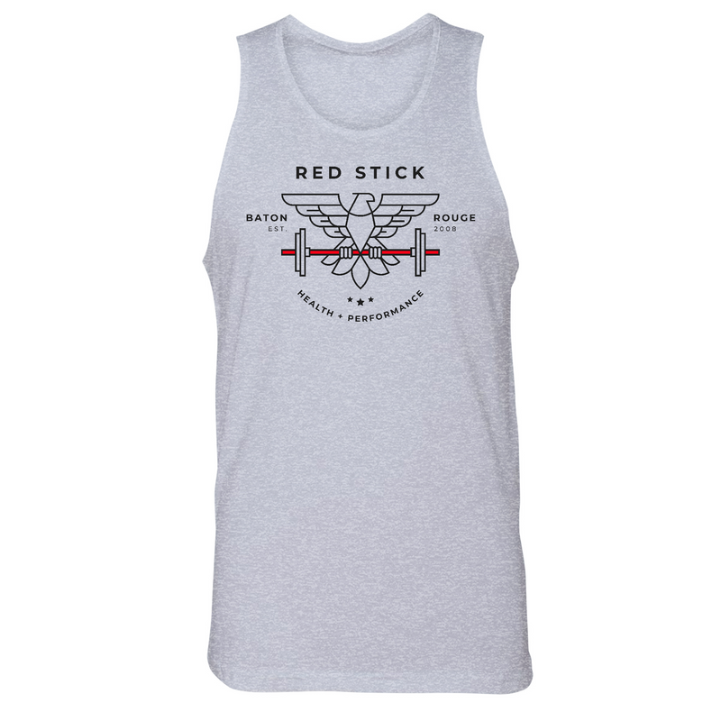 Mens Small Heather Gray Style_Tank Top