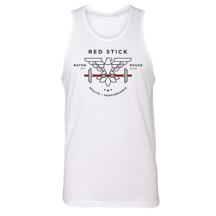 Mens Small White Style_Tank Top