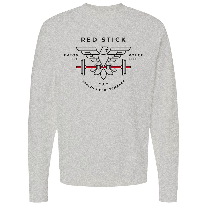 Mens Small Grey Heather Style_Sweatshirt