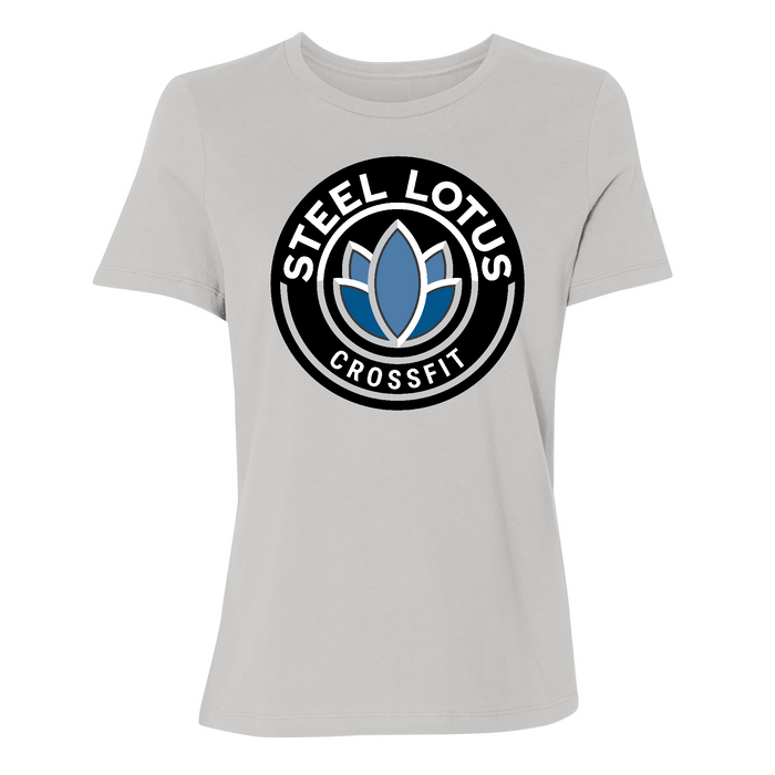 Womens Small Solid Athletic Grey Style_T-Shirt