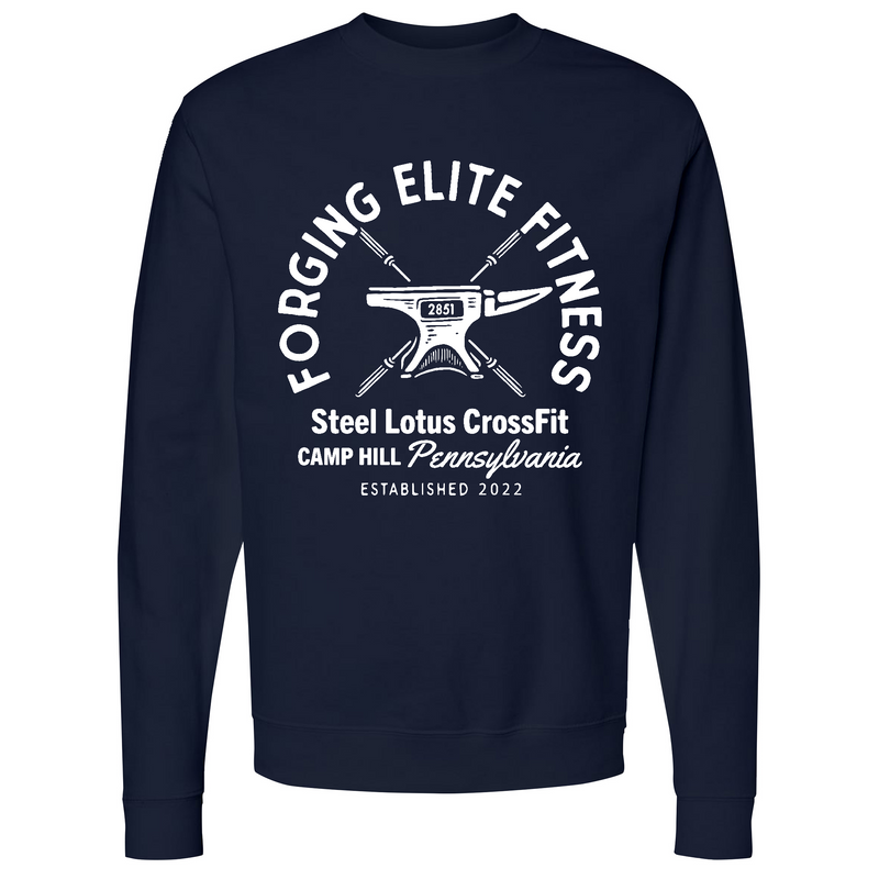 Mens Small Classic Navy Heather Style_Sweatshirt