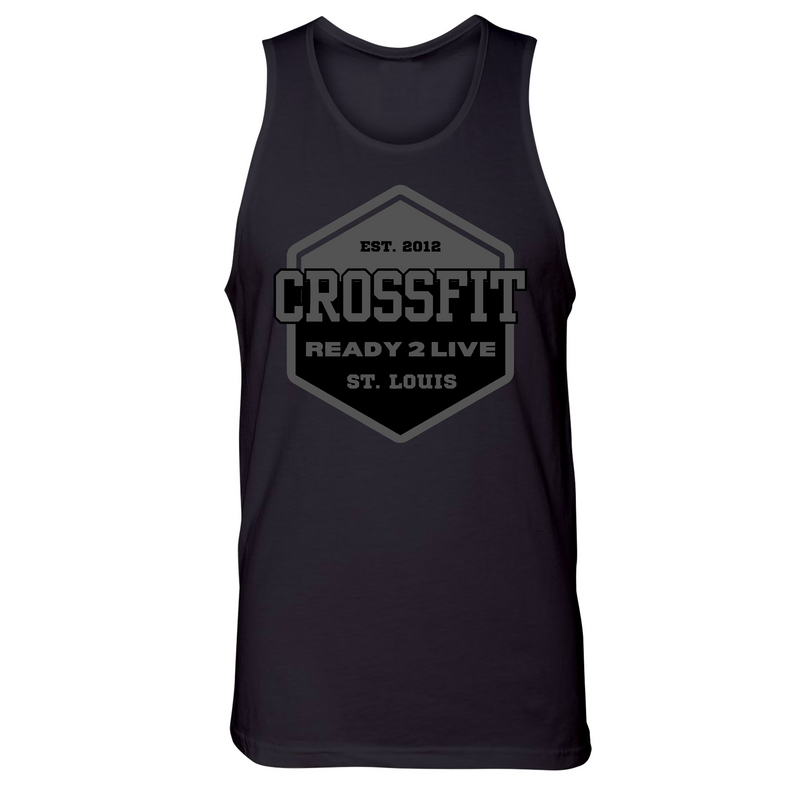 Mens Small Black Style_Tank Top