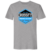 Mens Small Dark Heather Gray Style_T-Shirt