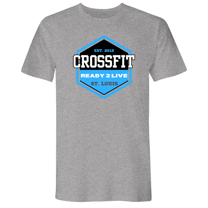 Mens Small Dark Heather Gray Style_T-Shirt