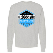 Mens Small Grey Heather Style_Sweatshirt