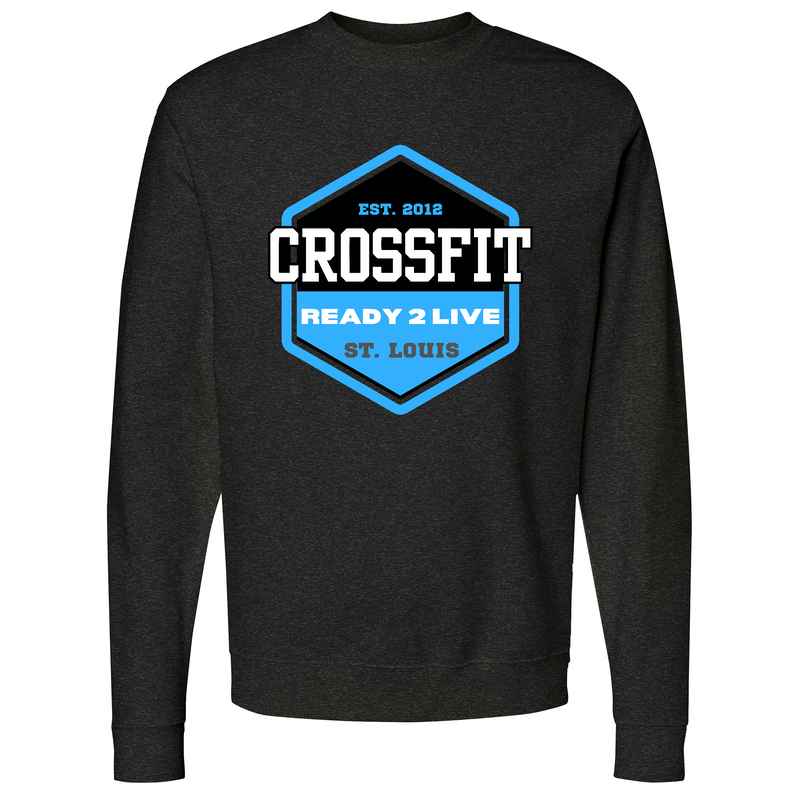 Mens Small Charcoal Heather Style_Sweatshirt