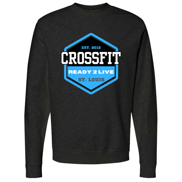 Mens Small Charcoal Heather Style_Sweatshirt