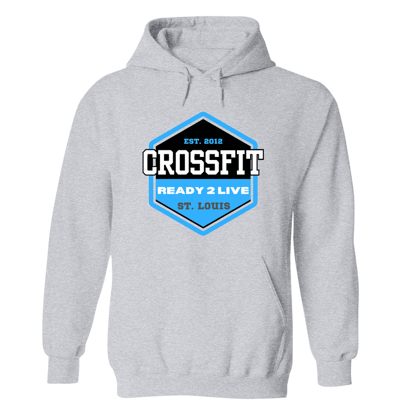 Mens Small Grey Heather Style_Hoodie