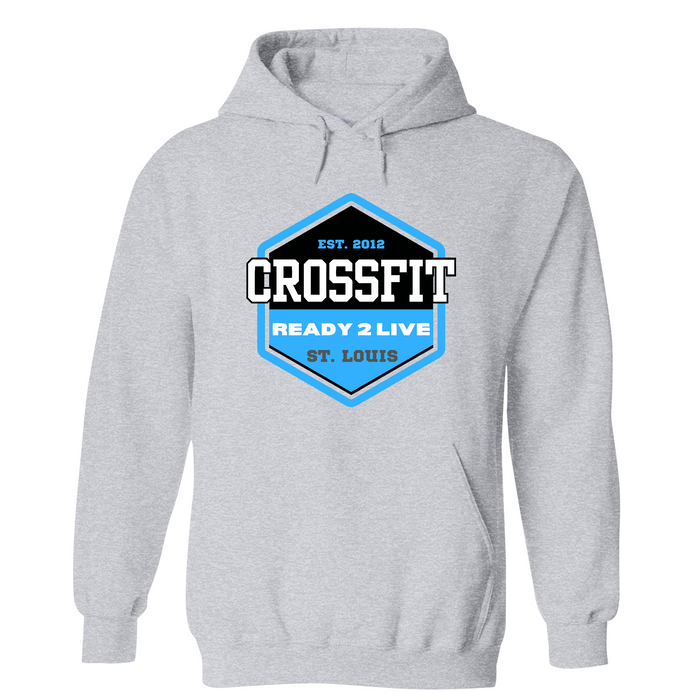 Mens Small Grey Heather Style_Hoodie