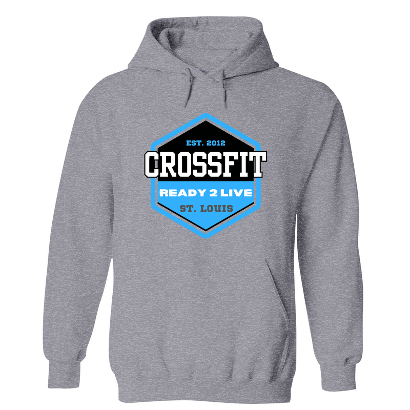 Mens Small Gunmetal Heather Style_Hoodie