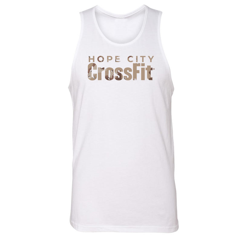 Mens Small White Style_Tank Top
