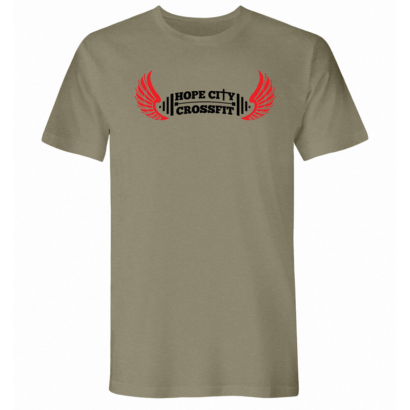 Mens Small Light Olive Style_T-Shirt