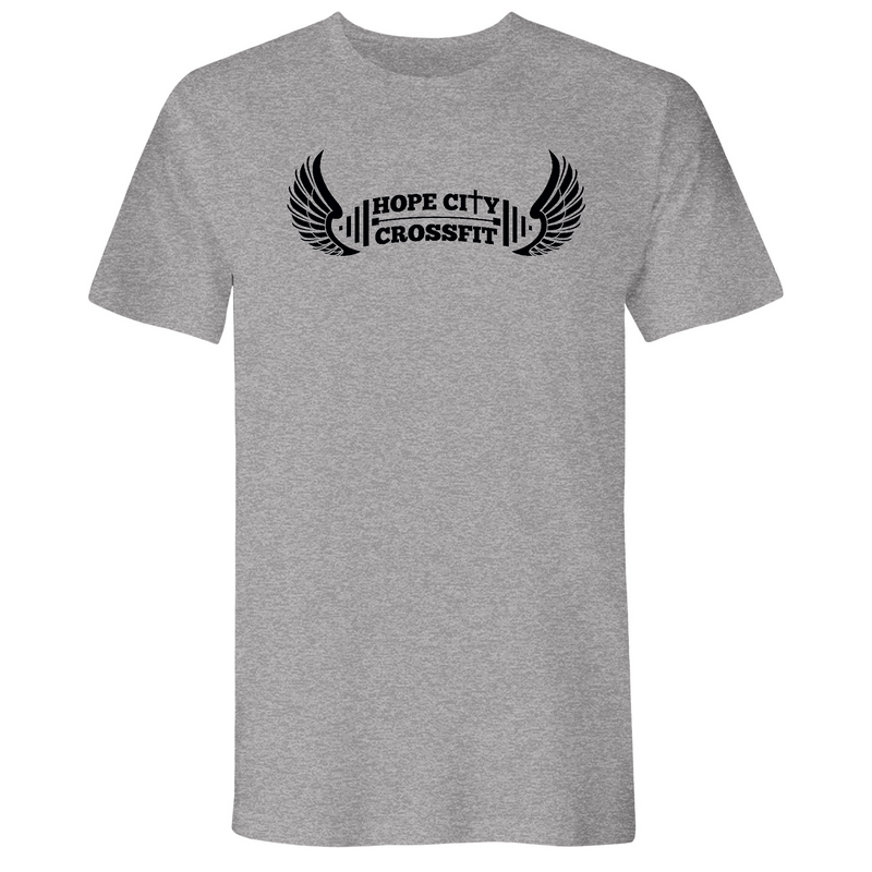 Mens Small Dark Heather Gray Style_T-Shirt