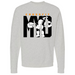Mens Small Grey Heather Style_Sweatshirt