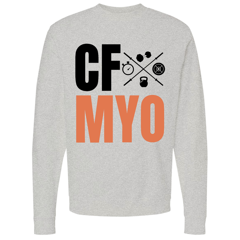 Mens Small Grey Heather Style_Sweatshirt
