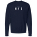 Mens Small Classic Navy Heather Style_Sweatshirt