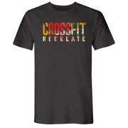 Mens Small Heather Heavy Metal Style_T-Shirt