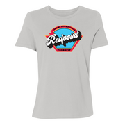Womens Small Solid Athletic Grey Style_T-Shirt