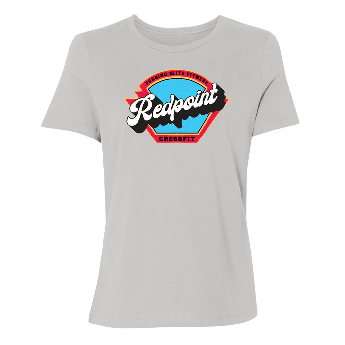 Womens Small Solid Athletic Grey Style_T-Shirt