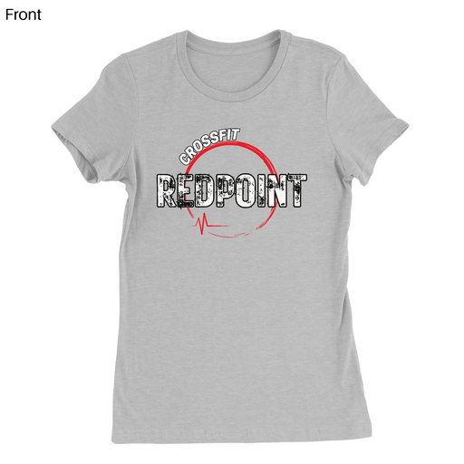 Womens Small Solid Athletic Grey Style_T-Shirt