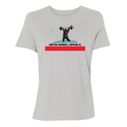 Womens Small Solid Athletic Grey Style_T-Shirt