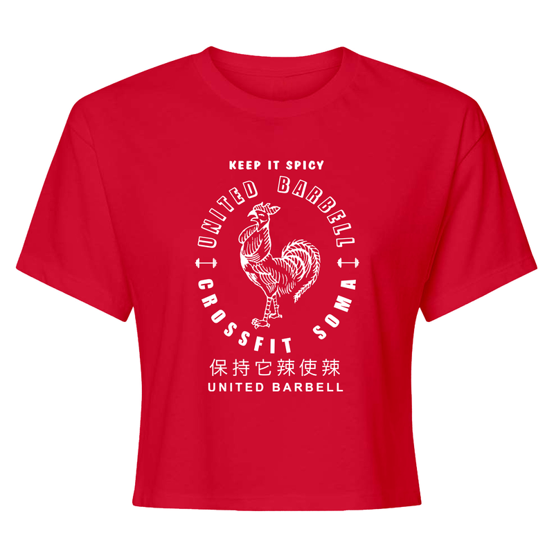 CrossFit SOMA Spicy Womens - Crop Top T-Shirt