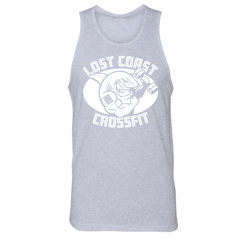 Mens Small Heather Gray Style_Tank Top