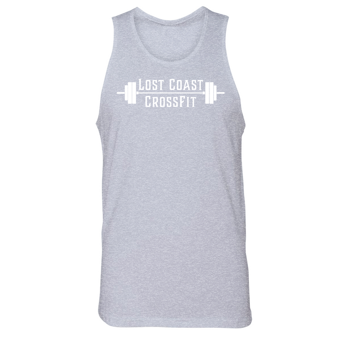 Mens Small Heather Gray Style_Tank Top