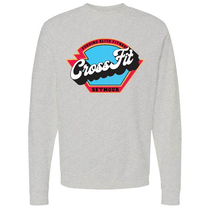 Mens Small Grey Heather Style_Sweatshirt