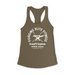 Womens X-Small Military Green Style_Tank Top