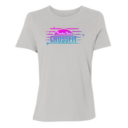 Womens Small Solid Athletic Grey Style_T-Shirt