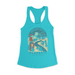 Womens X-Small Tahiti Blue Style_Tank Top