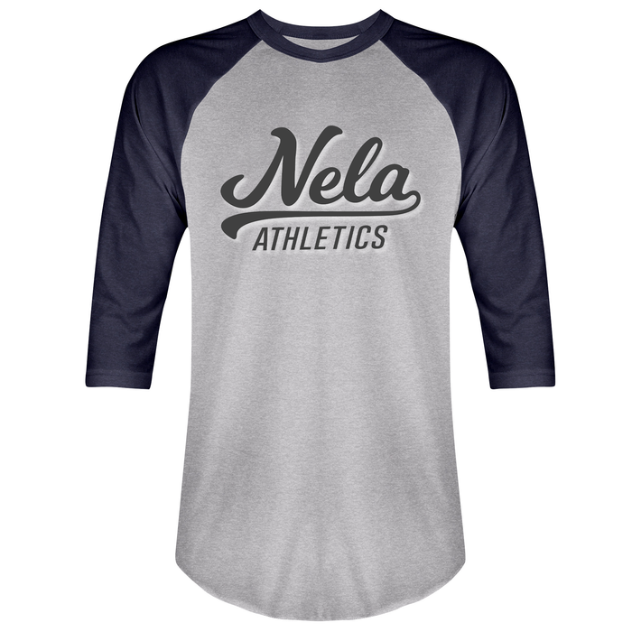 Nela CrossFit Eagle Rock Nela Athletics Raised Unisex - 3/4 Sleeve