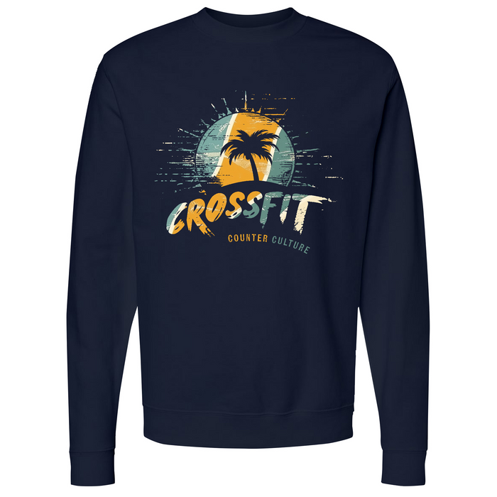 Mens Small Classic Navy Heather Style_Sweatshirt