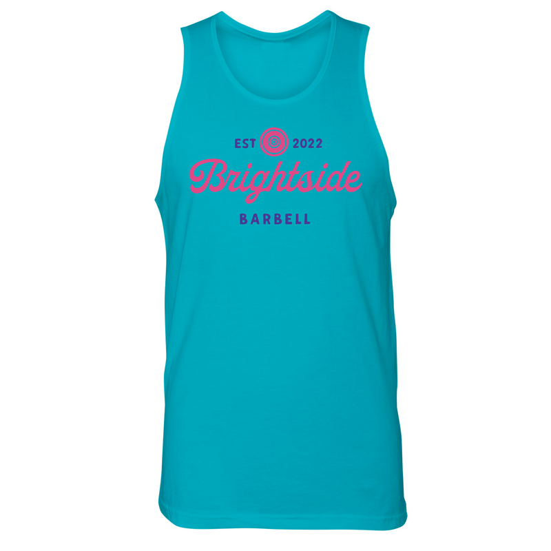 Mens Small Tahiti Blue Style_Tank Top