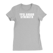 Womens Small Solid Athletic Grey Style_T-Shirt